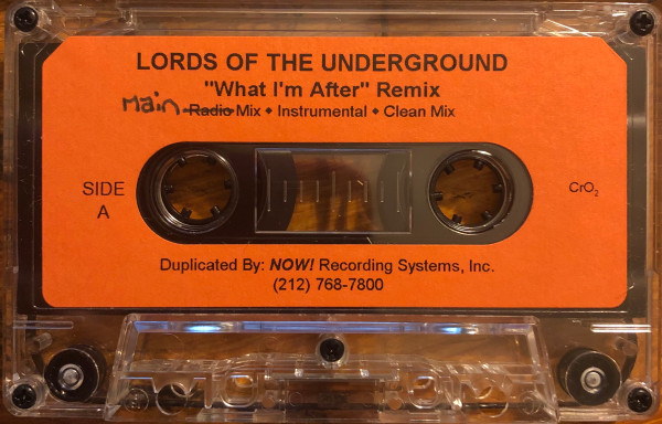 Lords Of The Underground – What I'm After (1995, Vinyl) - Discogs