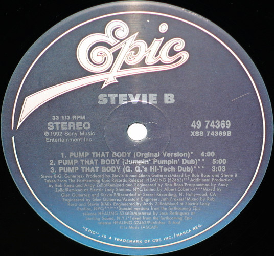 lataa albumi Stevie B - Pump That Body