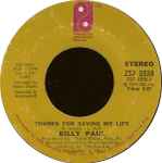 Cover of Thanks For Saving My Life, 1973, Vinyl