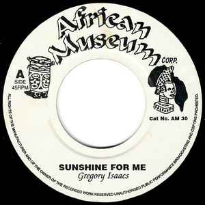 Gregory Isaacs – Sunshine For Me (Vinyl) - Discogs