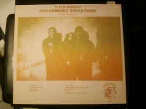 Black Sabbath - 666-Demonic Visitations album cover
