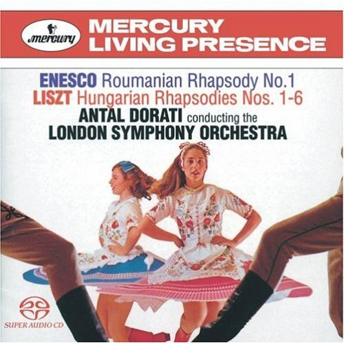 lataa albumi Enesco, Liszt, Antal Dorati, London Symphony Orchestra - Roumanian Rhapsody No 1 Hungarian Rhapsodies Nos 1 6