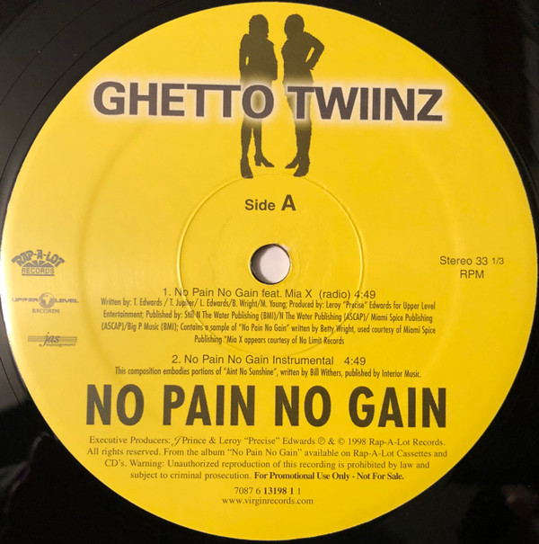 ladda ner album Ghetto Twiinz - No Pain No Gain Soldier Song