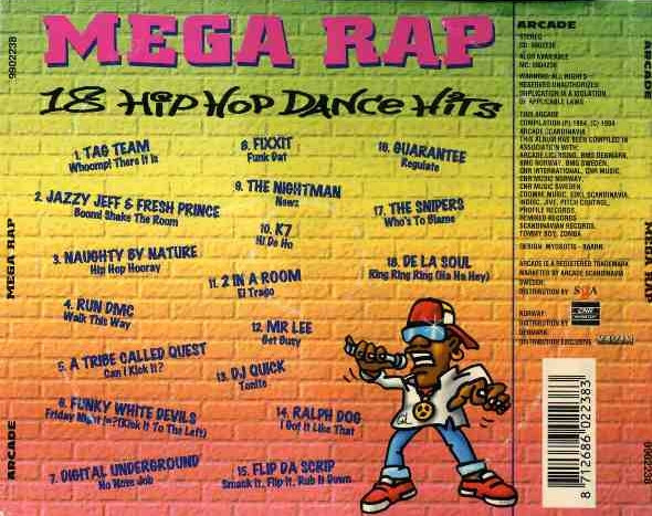 Mega Rap (1994, CD) - Discogs