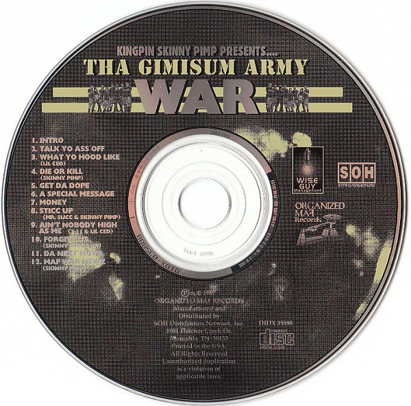 Album herunterladen Tha Gimisum Army - War