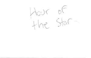 Hour Of The Star - Hour Of The Star album cover