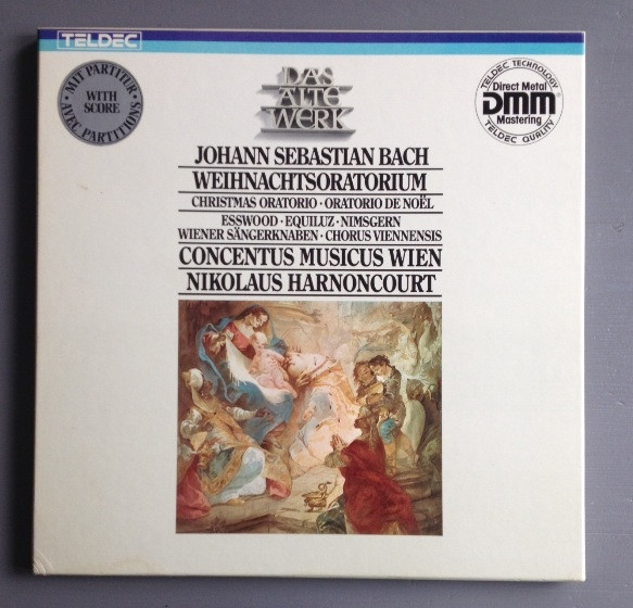 ladda ner album Johann Sebastian Bach, Nikolaus Harnoncourt, Concentus Musicus Wien - Weihnachtsoratorium