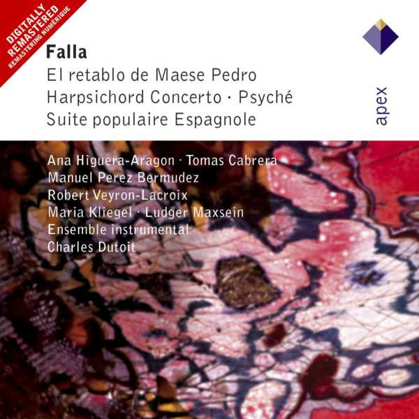 Album herunterladen Manuel De Falla - El Retablo De Maese Pedro Psyche Harpsichord Concerto