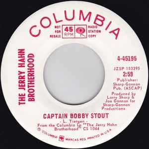 The Jerry Hahn Brotherhood - Captain Bobby Stout  album cover