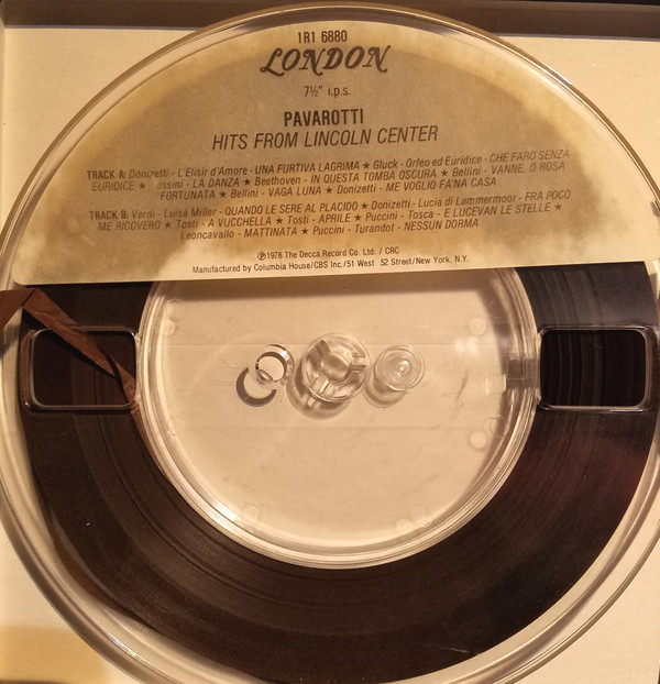 lataa albumi Pavarotti - Hits From Lincoln Center