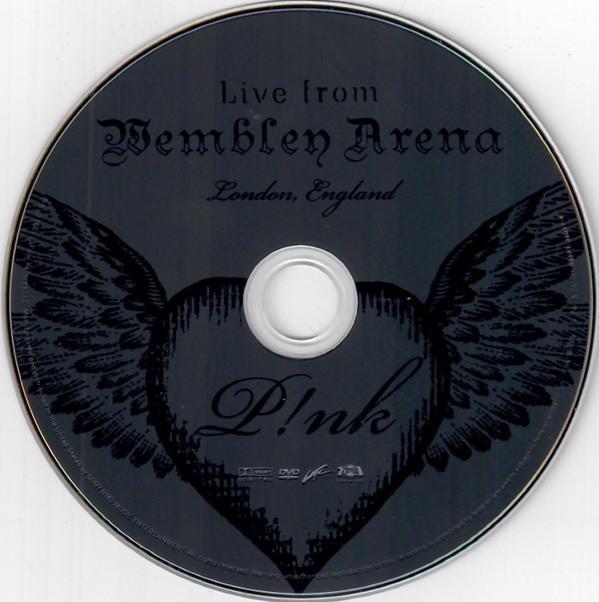 P!NK - Live From Wembley Arena London England | LaFace Records (88697-06057-9) - 3