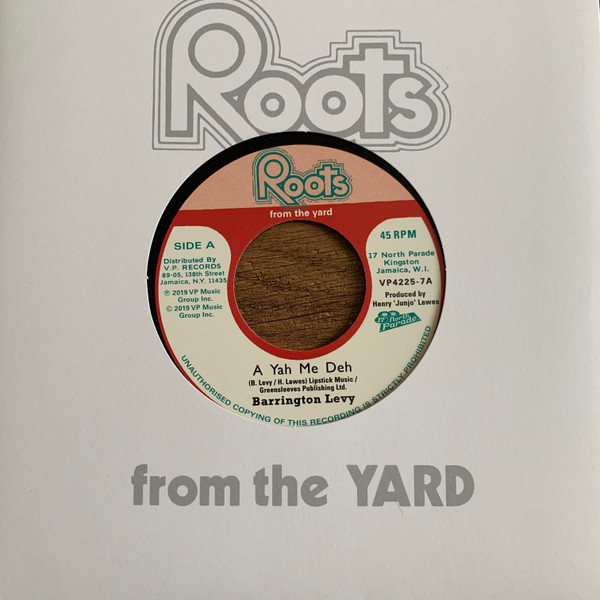 Barrington Levy – A Yah Me Deh (Vinyl) - Discogs