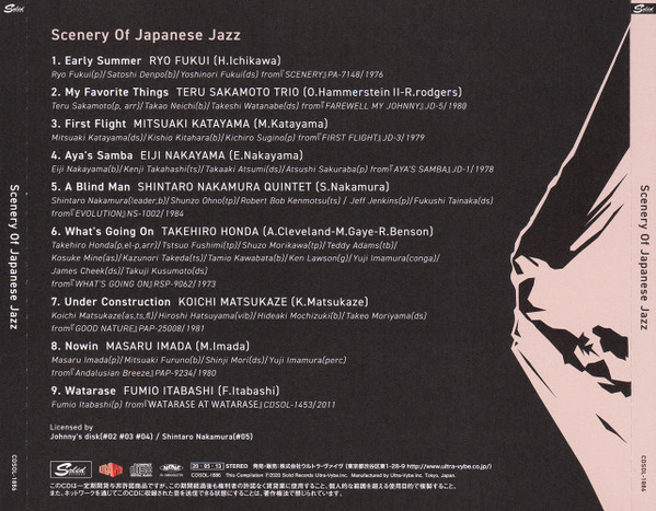 last ned album Various - Scenery Of Japanese Jazz