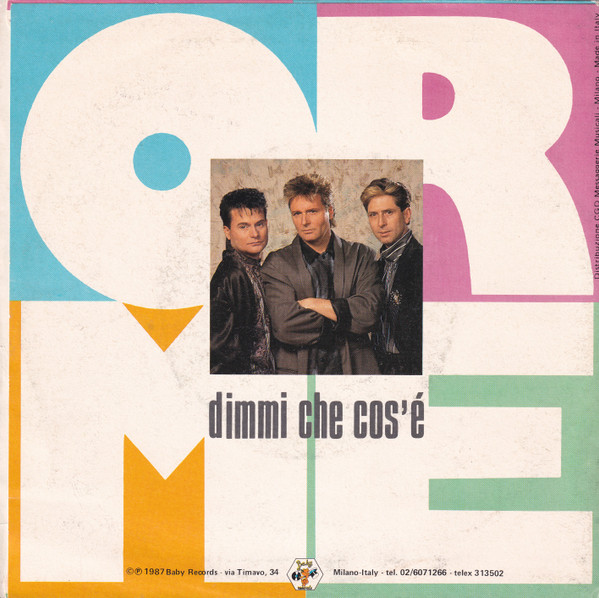 descargar álbum Le Orme - Dimmi Che Cosè