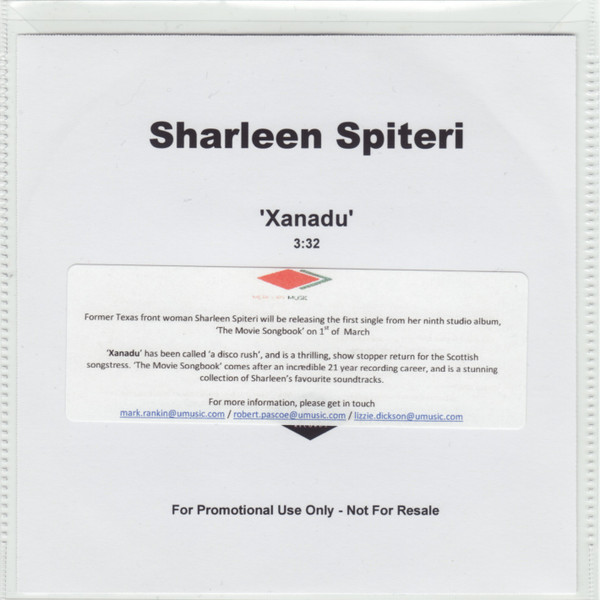 last ned album Sharleen Spiteri - Xanadu