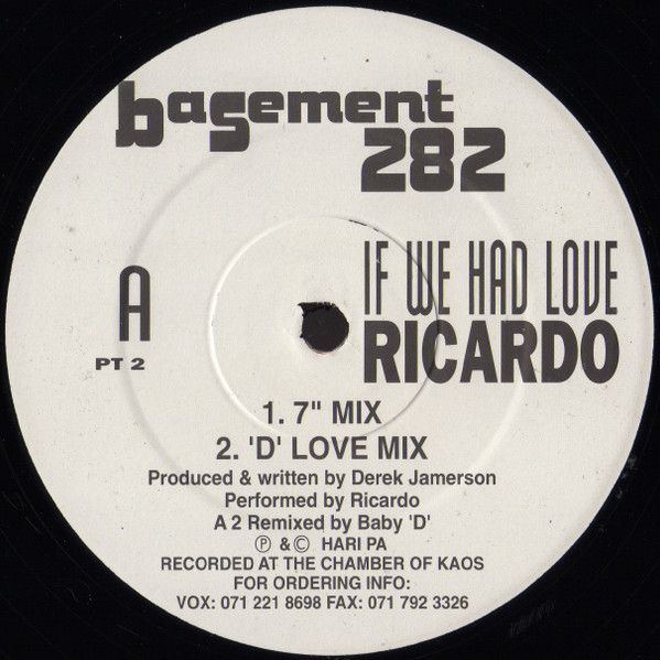 baixar álbum Ricardo - If We Had Love