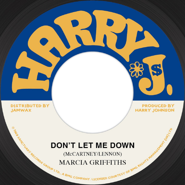 Marcia Griffiths Don't Let Me Down 7inch - 洋楽