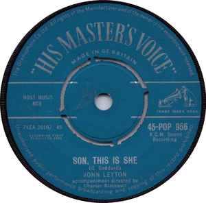 John Leyton - Son, This Is She album cover