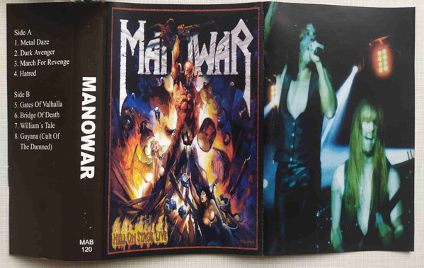 Manowar - Hell On Stage Live | Releases | Discogs