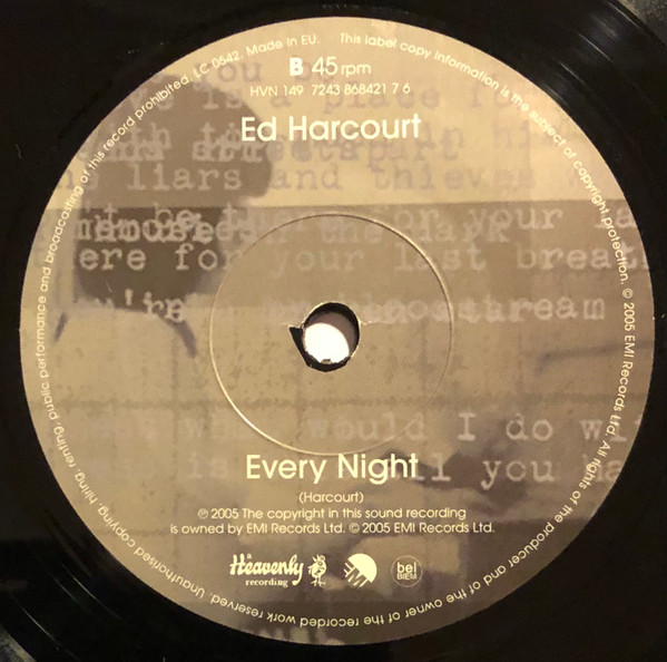 lataa albumi Ed Harcourt - Loneliness