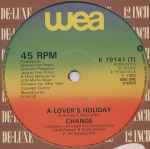 Change – A Lover's Holiday (Long Version) (1980, Vinyl) - Discogs