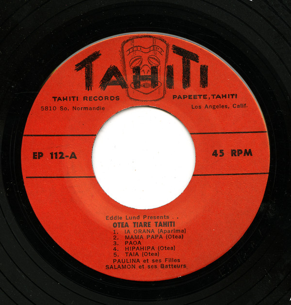 télécharger l'album Otea Tiare Tahiti - Eddie Lund Presents Otea Tiare Tahiti