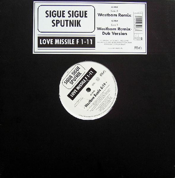 Sigue Sigue Sputnik – Love Missile F 1-11 (2000, Vinyl) - Discogs