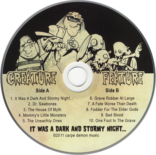 last ned album Creature Feature - It Was A Dark And Stormy Night