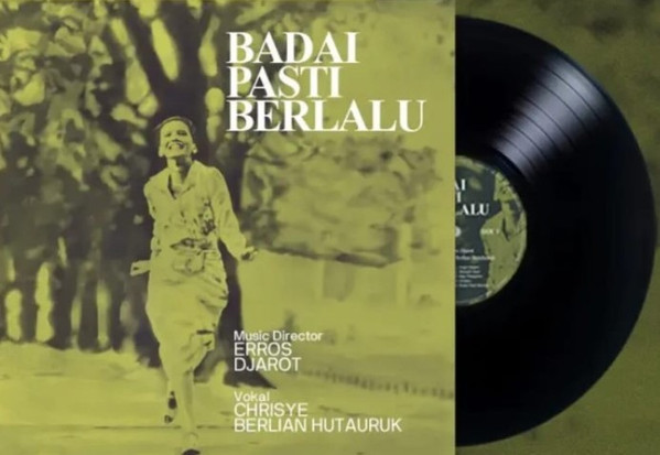 ○インドネシアオリジナル盤○BADAI PASTI BERLALU（EROS DJAROT、CHRISTIAN、BERLIAN HUTAURUK） ○プロモオンリー○ - 音楽