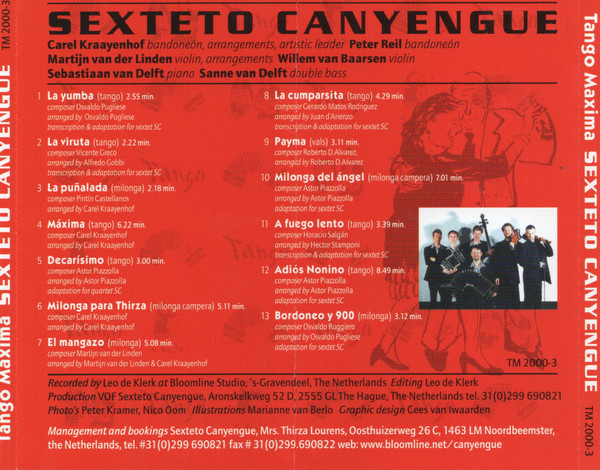 ladda ner album Sexteto Canyengue - Tango Maxima