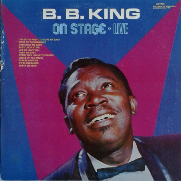 B.B. King – On Stage • Live (Vinyl) - Discogs