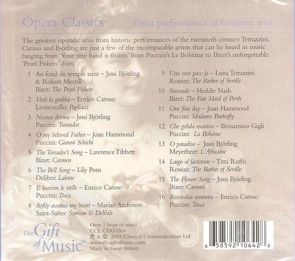 baixar álbum Various - Opera Classics