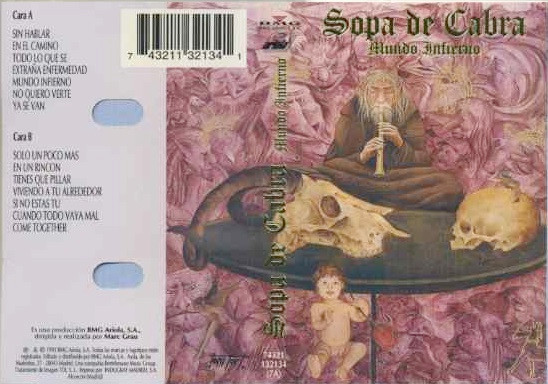 Sopa De Cabra – Mundo Infierno (1992, Cassette) - Discogs
