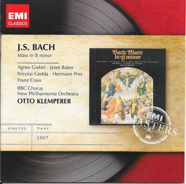 J.S.Bach Mass B-Minor [ O.Klemperer New-Philharmonia-O ] (1967