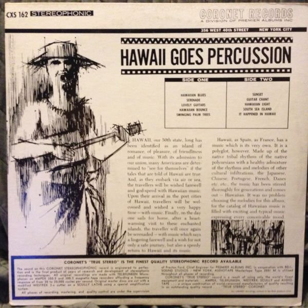 baixar álbum Unknown Artist - Hawaii Goes Percussion