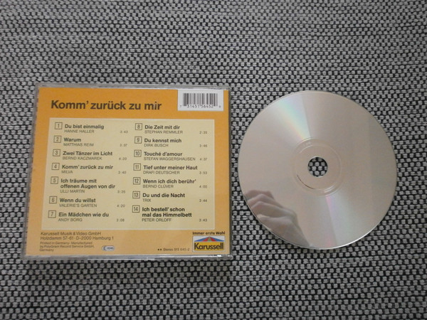 baixar álbum Various - Komm Zurück Zu Mir