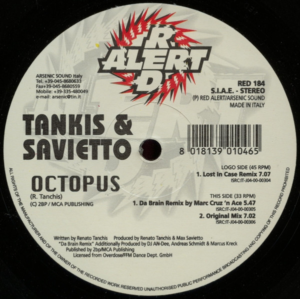 Album herunterladen Tankis & Savietto - Octopus