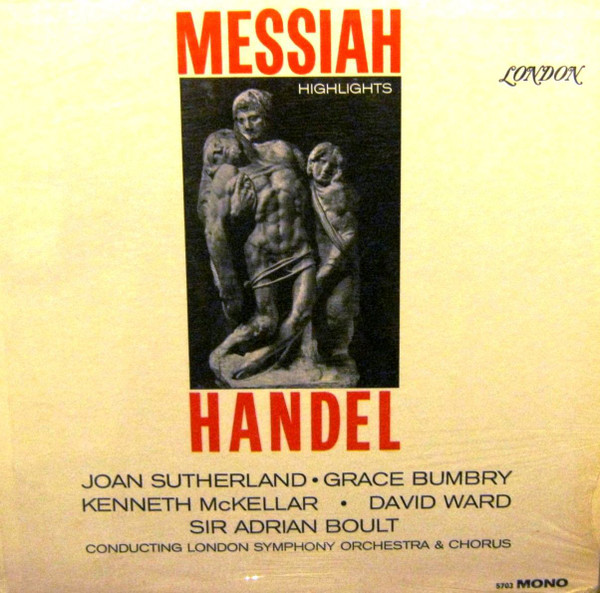 Handel – Messiah - Arias And Choruses (1988, CD) - Discogs