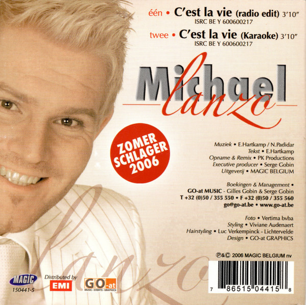 descargar álbum Michael Lanzo - Cest La Vie Zomer Schlager 2006