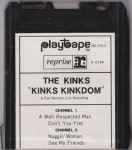 Cover of Kinks Kinkdom, 1967, PlayTape