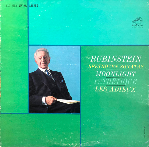 Beethoven, Artur Rubinstein – Sonatas - Moonlight, Pathétique, Les 