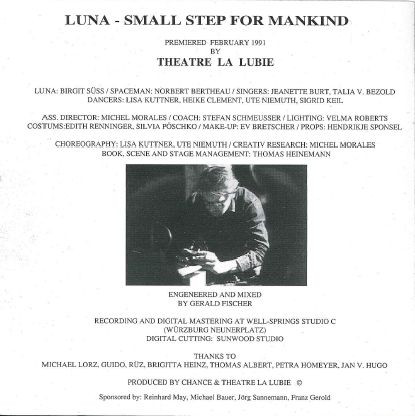 ladda ner album Wolfgang Salomon Orchestre La Lubie - Luna Small Step For Mankind