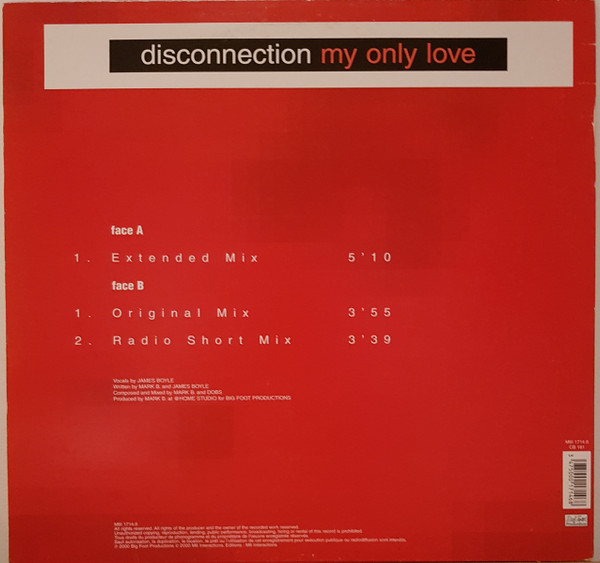 télécharger l'album Disconnection - My Only Love