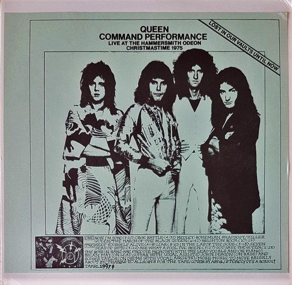 Queen – Command Performance (1976, Vinyl) - Discogs