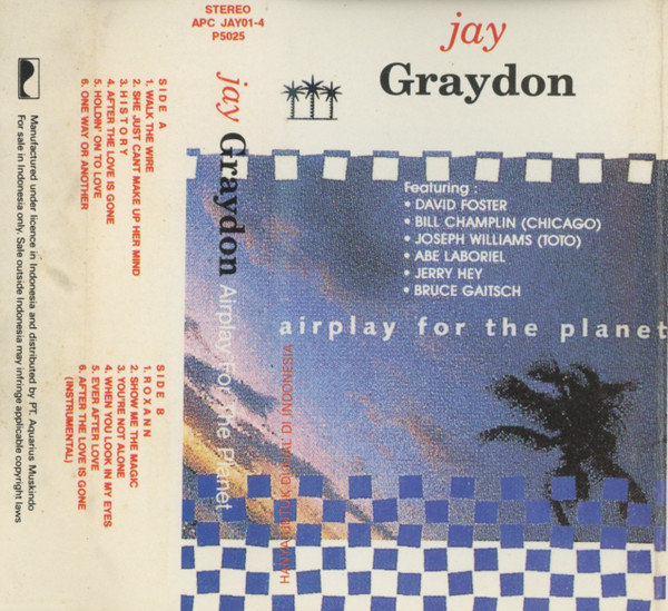 Jay Graydon – Airplay For The Planet (2002, CD) - Discogs
