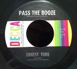 Ernest Tubb - Pass The Booze  album cover