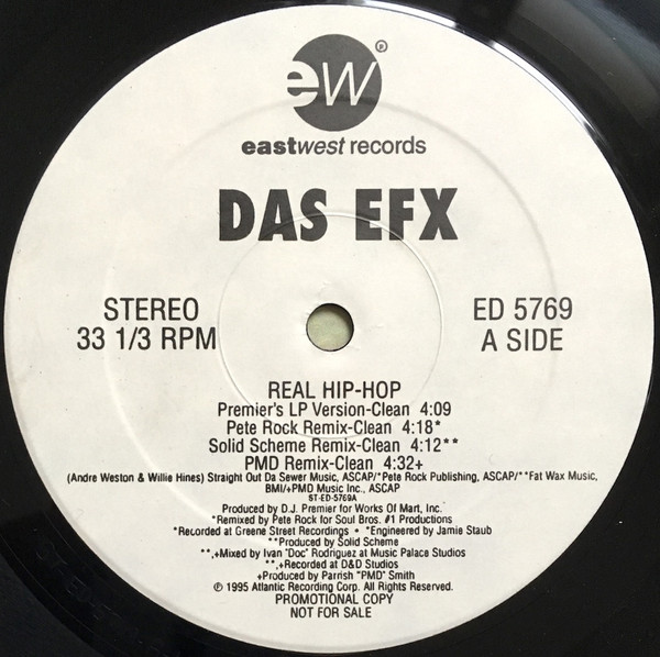 Das EFX – Real Hip Hop (1995, Vinyl) - Discogs