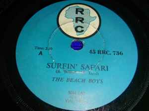 The Beach Boys - Surfin' Safari album cover