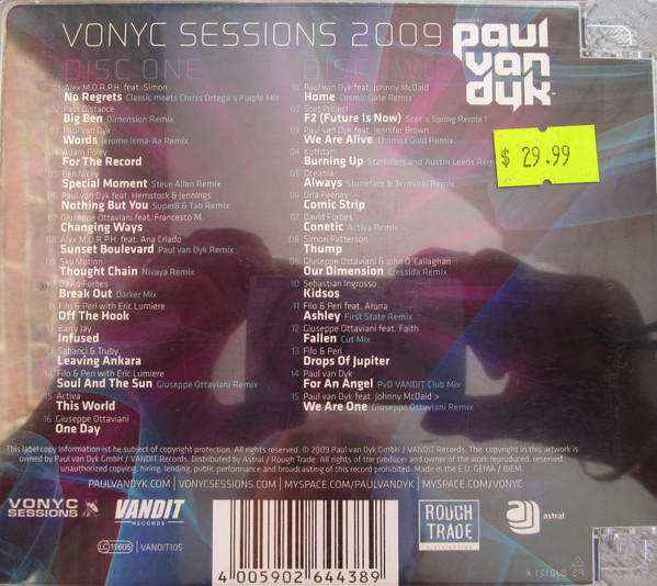 ladda ner album Paul van Dyk - Vonyc Sessions 2009