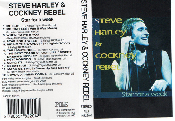 télécharger l'album Steve Harley & Cockney Rebel - Star For A Week